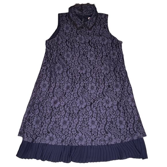 Nanette Lepore women’s Size 12 sleeveless blue dress - Picture 2 of 7